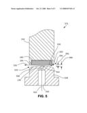 Vibration resistant proportional valve and method for damping vibrations during regulation of fluid flow diagram and image