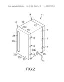 Storage box for electronic apparatus diagram and image