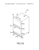 Storage box for electronic apparatus diagram and image