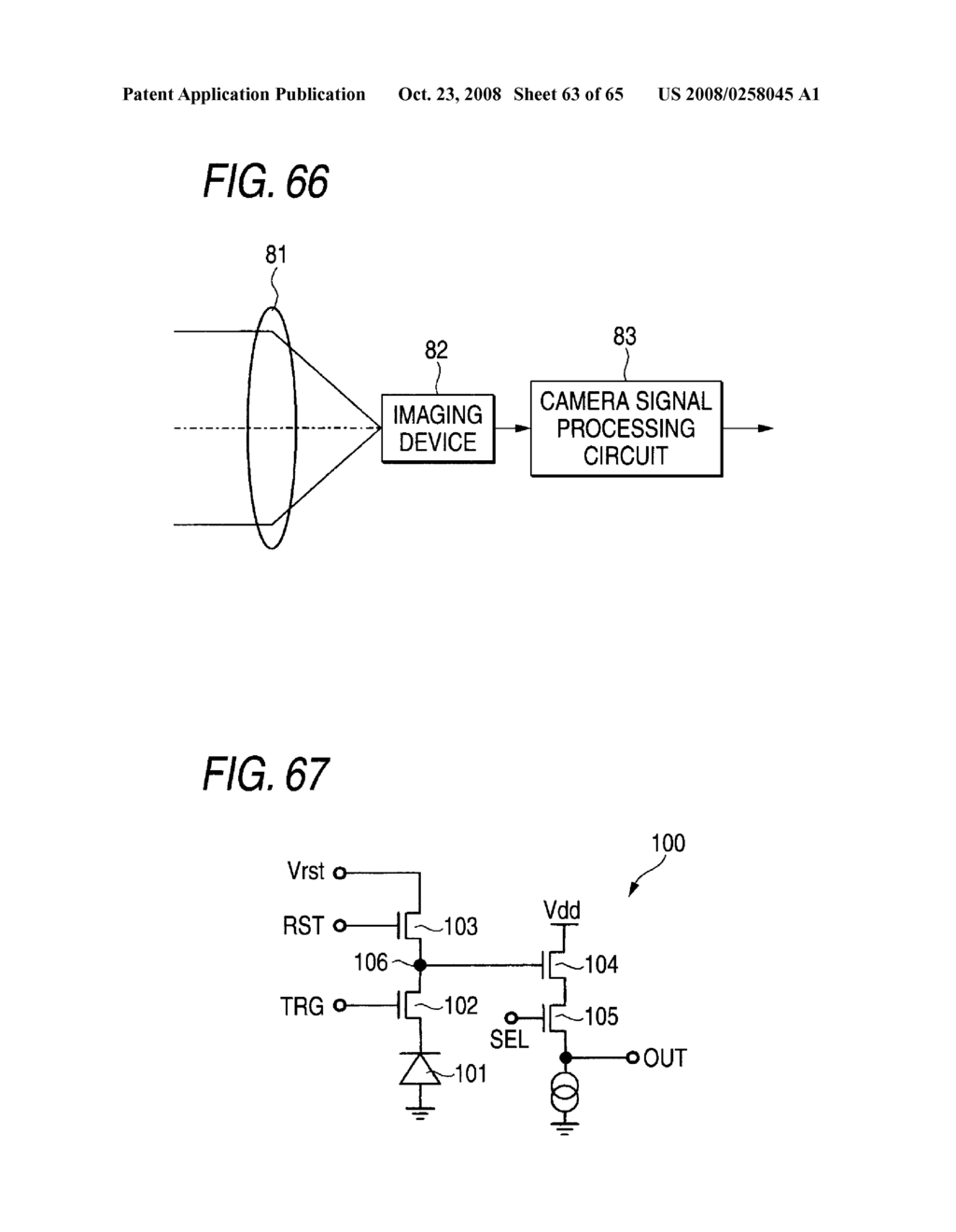 SOLID-STATE IMAGING DEVICE, METHOD OF DRIVING SOLID-STATE IMAGING DEVICE AND IMAGING APPARATUS - diagram, schematic, and image 64