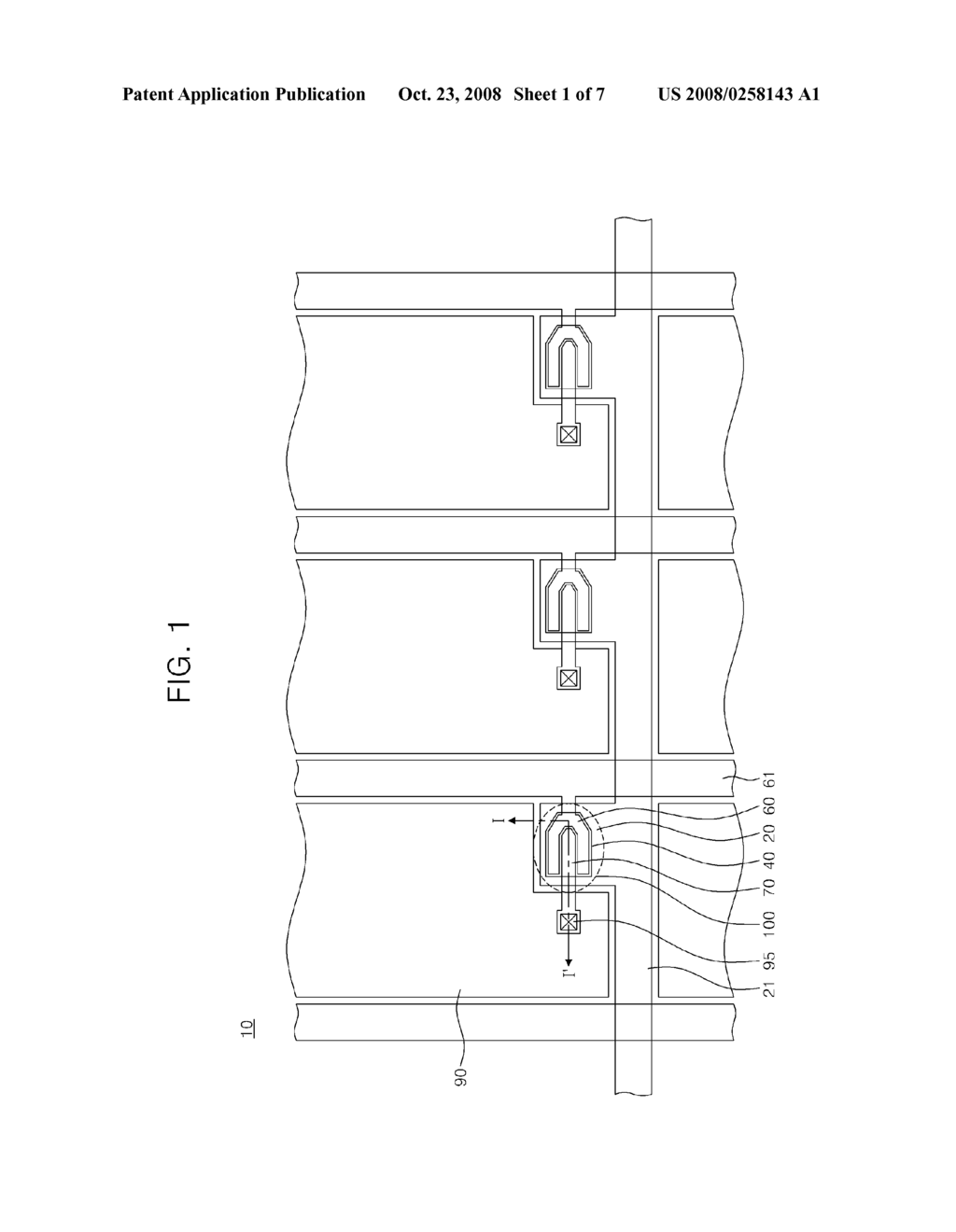 THIN FILM TRANSITOR SUBSTRATE AND METHOD OF MANUFACTURING THE SAME - diagram, schematic, and image 02