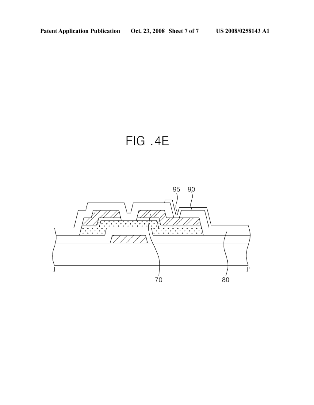 THIN FILM TRANSITOR SUBSTRATE AND METHOD OF MANUFACTURING THE SAME - diagram, schematic, and image 08