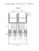 Self-Aligned Gate Structure, Memory Cell Array, and Methods of Making the Same diagram and image