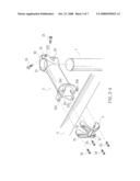 VERTICAL-TUBE-FIXING-BASE STRUCTURE OF THE FORK TUBE OF THE BIKE diagram and image