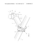 VERTICAL-TUBE-FIXING-BASE STRUCTURE OF THE FORK TUBE OF THE BIKE diagram and image