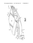 Transparent Outer Panel for a Retractable Hardtop diagram and image