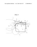 Structure of rear part in vehicle body diagram and image