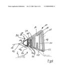 Wind Deflector for a Sliding Roof diagram and image