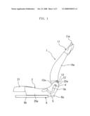 Automobile Seat with Impact-Absorbable Seatback diagram and image