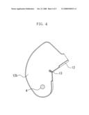 Automobile Seat with Impact-Absorbable Seatback diagram and image