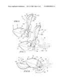 JUVENILE VEHICLE SEAT WITH BACKWARD-FOLDING BACKREST diagram and image