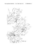 JUVENILE VEHICLE SEAT WITH BACKWARD-FOLDING BACKREST diagram and image