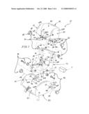 Juvenile Vehicle Seat With Forward-Folding Headrest and Rearward-Folding Foundation diagram and image