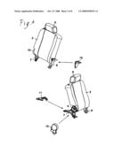 ATTACHING STRUCTURE OF SPLIT TYPE SEAT BACK diagram and image