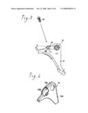 ATTACHING STRUCTURE OF SPLIT TYPE SEAT BACK diagram and image