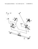 ATTACHING STRUCTURE OF SPLIT TYPE SEAT BACK diagram and image