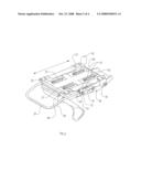 CHAIR HAVING A SEAT WHOSE POSITION IS ADJUSTABLE diagram and image