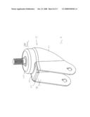 SWIVEL YOKE FOR SUPERMARKET MOBILE MATERIAL HANDLING EQUIPMENT diagram and image