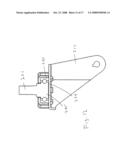 SWIVEL YOKE FOR SUPERMARKET MOBILE MATERIAL HANDLING EQUIPMENT diagram and image