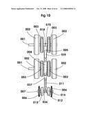 Hybrid Combination of Rubber Track with Road Wheels for a Vehicle diagram and image