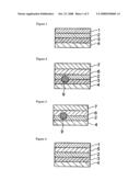 Transparent Electroconductive Layered Structure, Organic Electroluminescent Device Using the Same Layered Structure, Method For Producing the Same Layered Structure, and Method For Producing the Same Device diagram and image