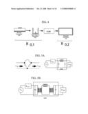 Spring loaded microwave interconnector diagram and image