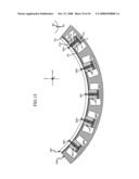 Spring loaded microwave interconnector diagram and image