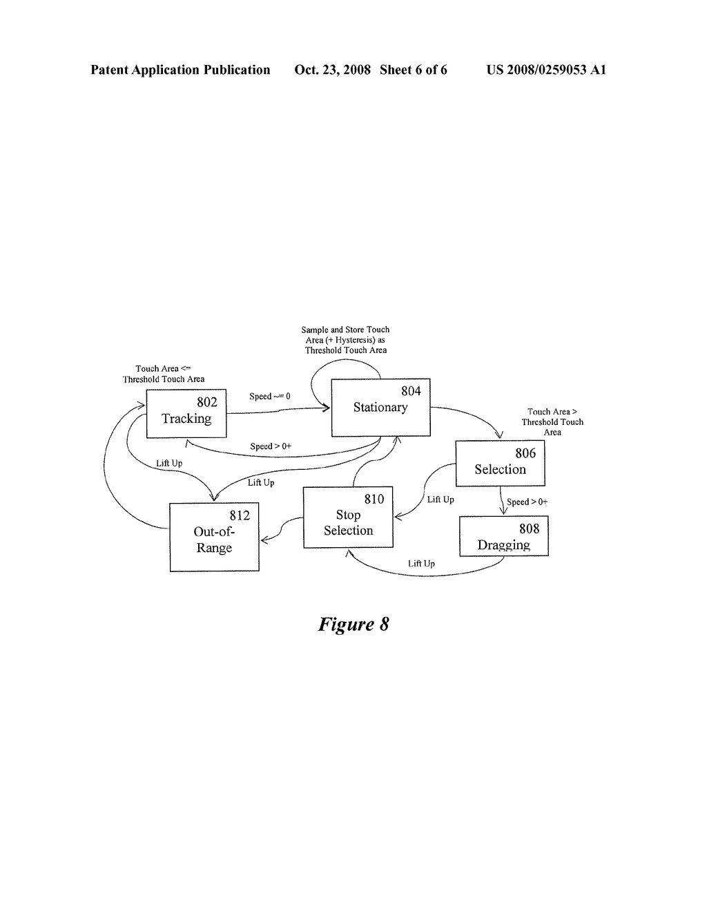 Touch Screen System with Hover and Click Input Methods - diagram, schematic, and image 07