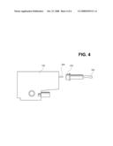 Printing device having supply of colorant that is non-refillable and at least substantially non-removable from end user perspective diagram and image