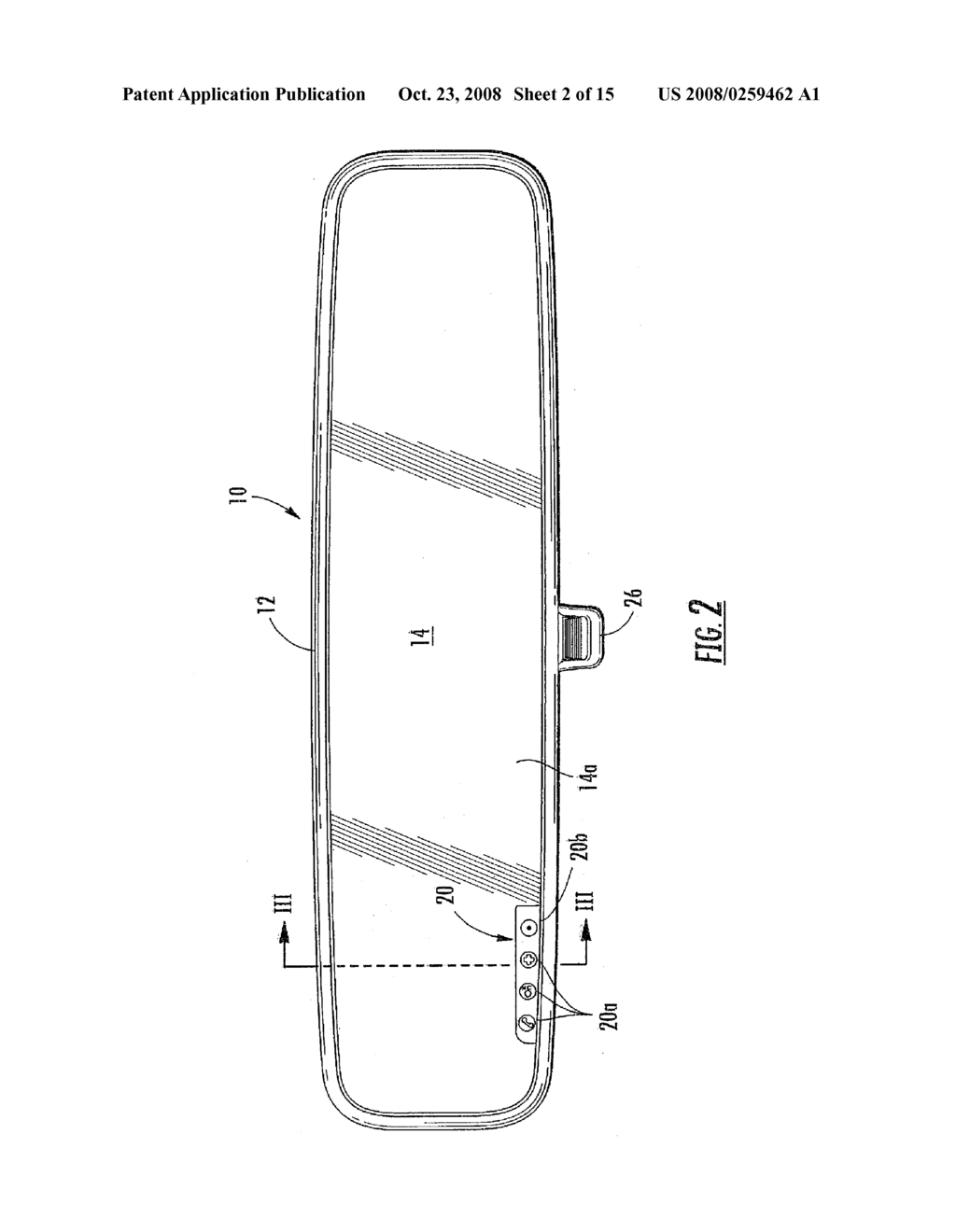 MIRROR ASSEMBLY FOR VEHICLE - diagram, schematic, and image 03