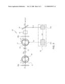 Wavelength converted laser apparatus diagram and image