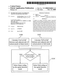 Method for making macroblock adaptive frame/field decision diagram and image