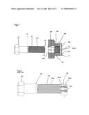 Bolt and thread rolling die and the manufacture of the bolt diagram and image