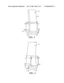 BLADE/DISK DOVETAIL BACKCUT FOR BLADE/DISK STRESS REDUCTION (6FA+E, STAGE2) diagram and image