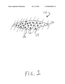 Drug delivery vehicle containing vesicles in a hydrogel base diagram and image