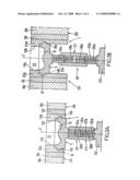 Molding Device with Hight-Adjustable Base for Molding Thermoplastic Containers of Various Heights diagram and image