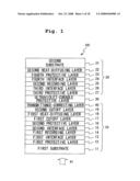 Information-recording medium diagram and image