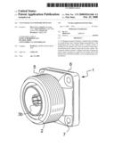 7-16 Coaxial flanged receptacles diagram and image