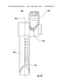 MOUNTABLE POWER STRIPS HAVING HANDLE GRIPS diagram and image