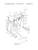 Stationary exercise device diagram and image