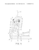 Stationary exercise device diagram and image