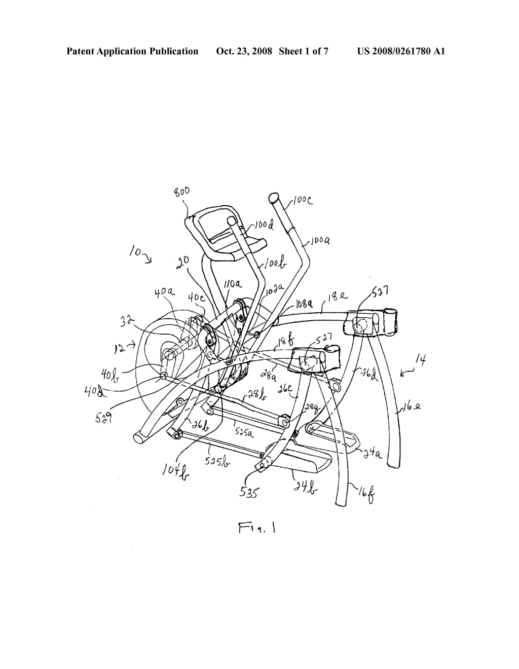 HOME ARC EXERCISE MACHINE - diagram, schematic, and image 02