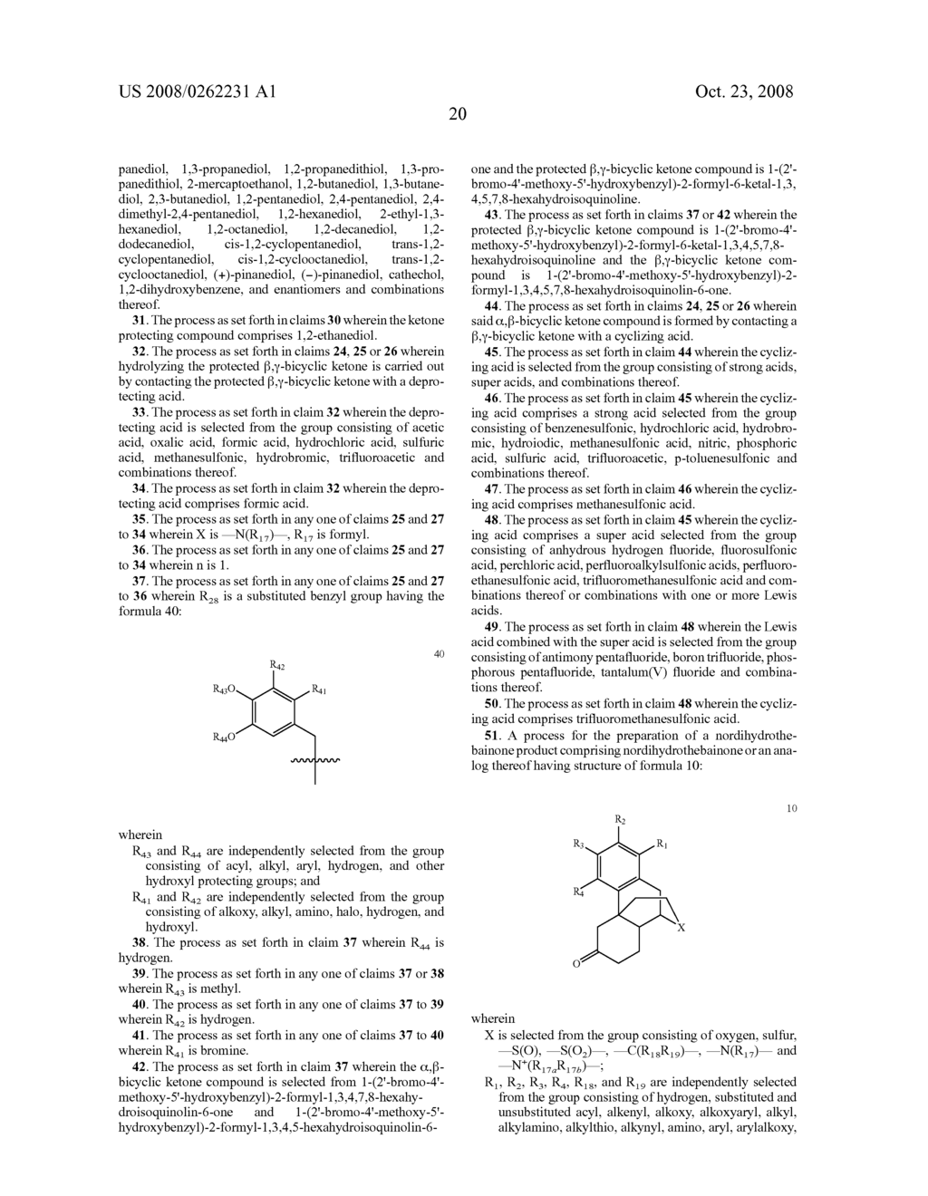 Processes for Preparing Morphinans and Intermediates Thereof - diagram, schematic, and image 21