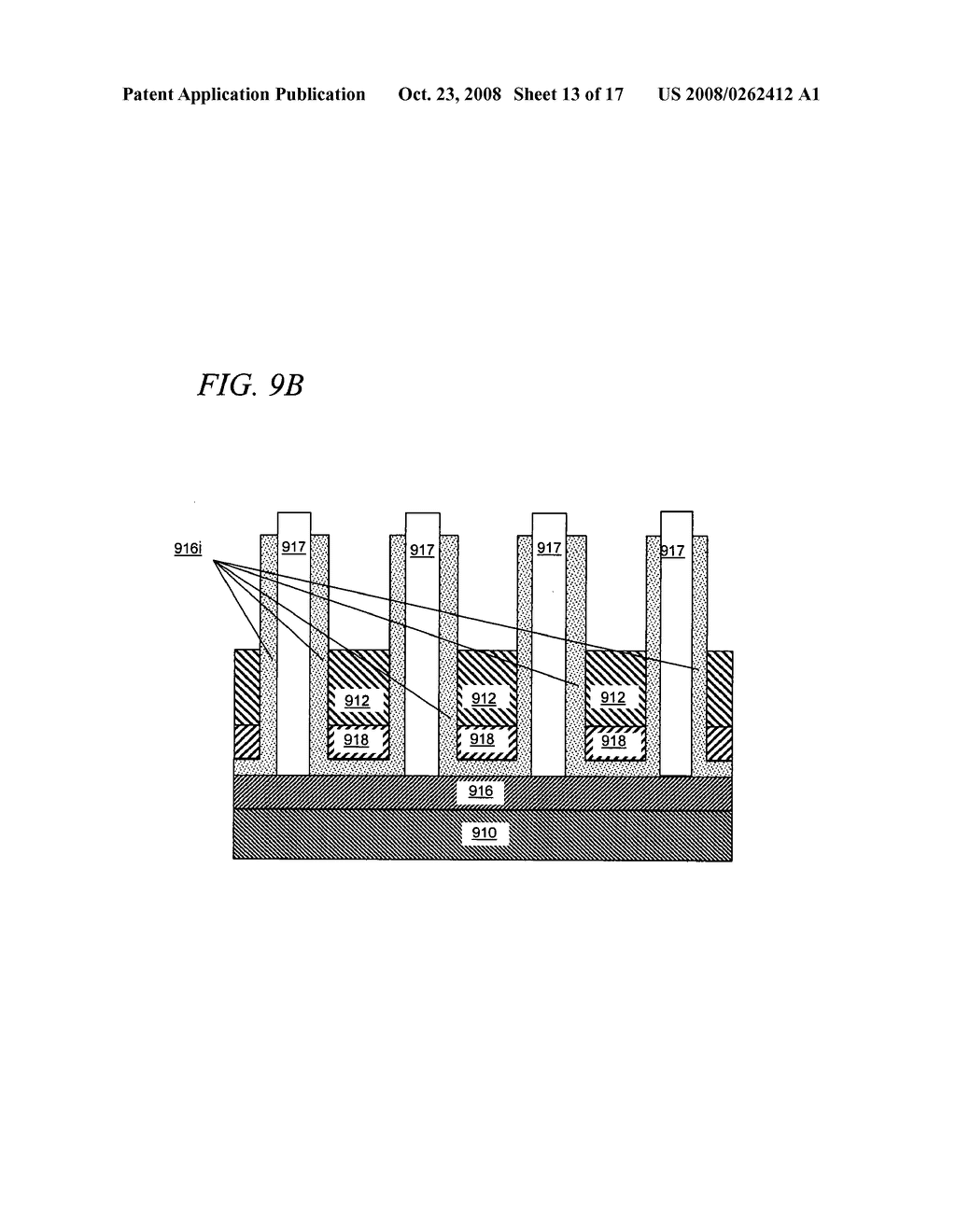 Internal medical devices for delivery of therapeutic agent in conjunction with a source of electrical power - diagram, schematic, and image 14