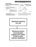 Apparatus and method for selective engagement in software distribution diagram and image