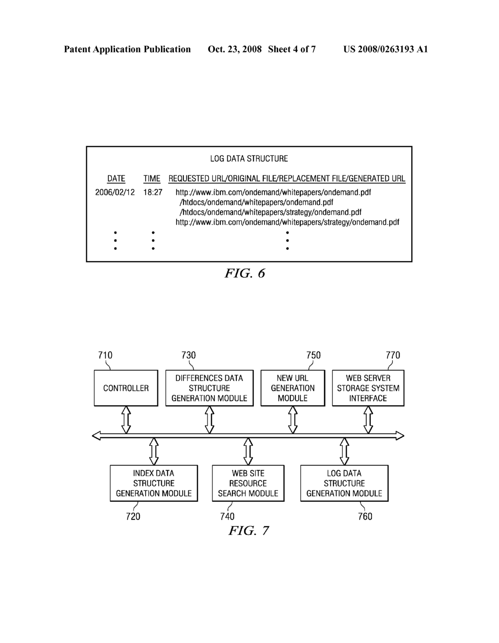 System and Method for Automatically Providing a Web Resource for a Broken Web Link - diagram, schematic, and image 05