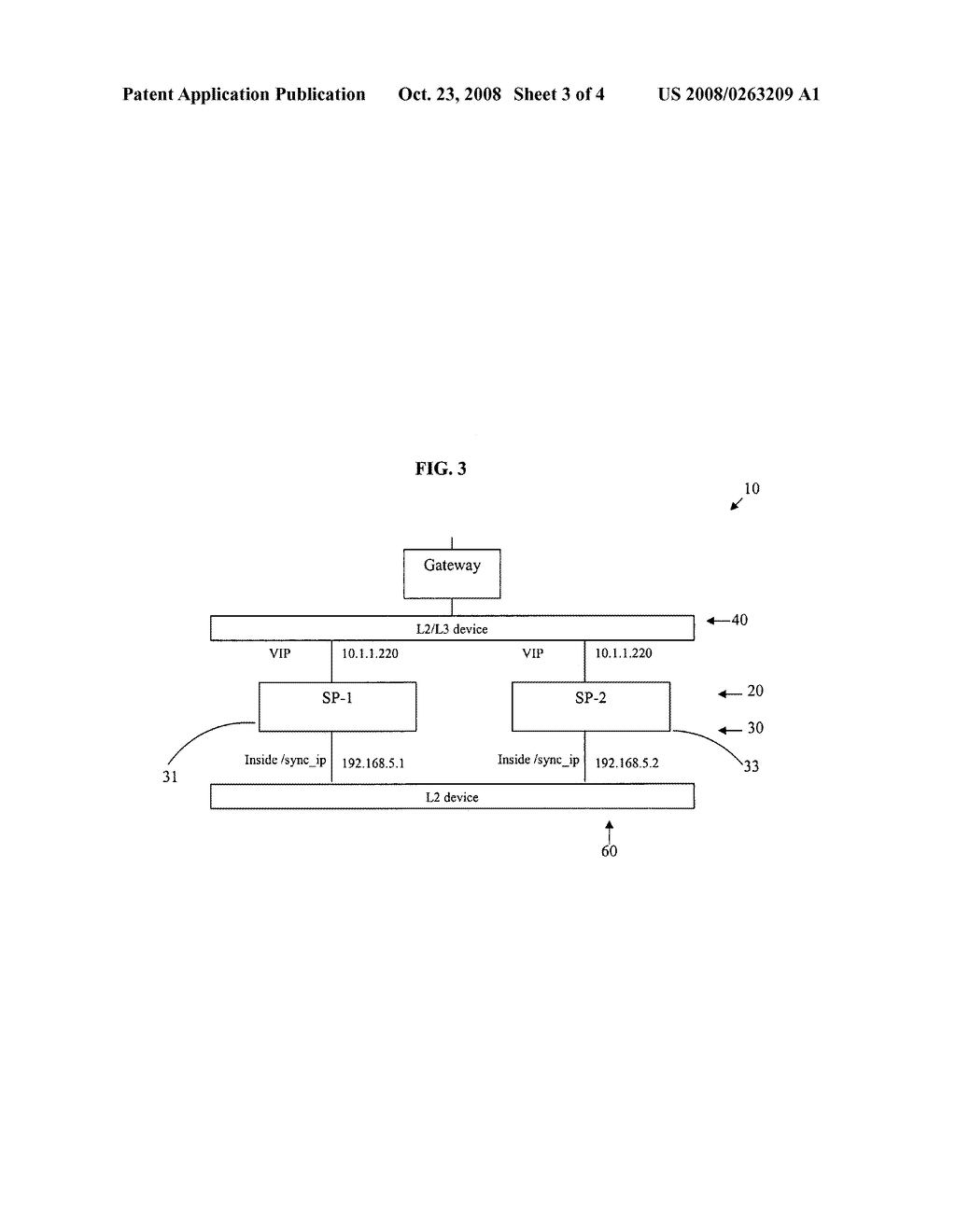 Active-active operation for a cluster of SSL virtual private network (VPN) devices with load distribution - diagram, schematic, and image 04