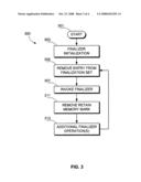 Methods, apparatus, and program products for improved finalization diagram and image