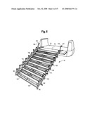 HEAVY DUTY LOADING RAMP FOR CARGO TRANSPORTING APPARATUS diagram and image