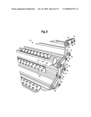 HEAVY DUTY LOADING RAMP FOR CARGO TRANSPORTING APPARATUS diagram and image